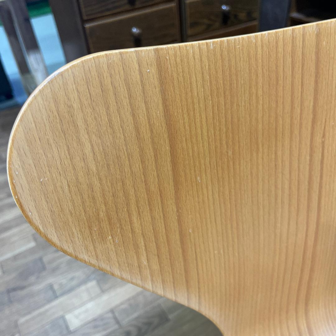 フリッツハンセン アルネ・ヤコブセン セブンチェア ビーチナチュラル 美品 ②