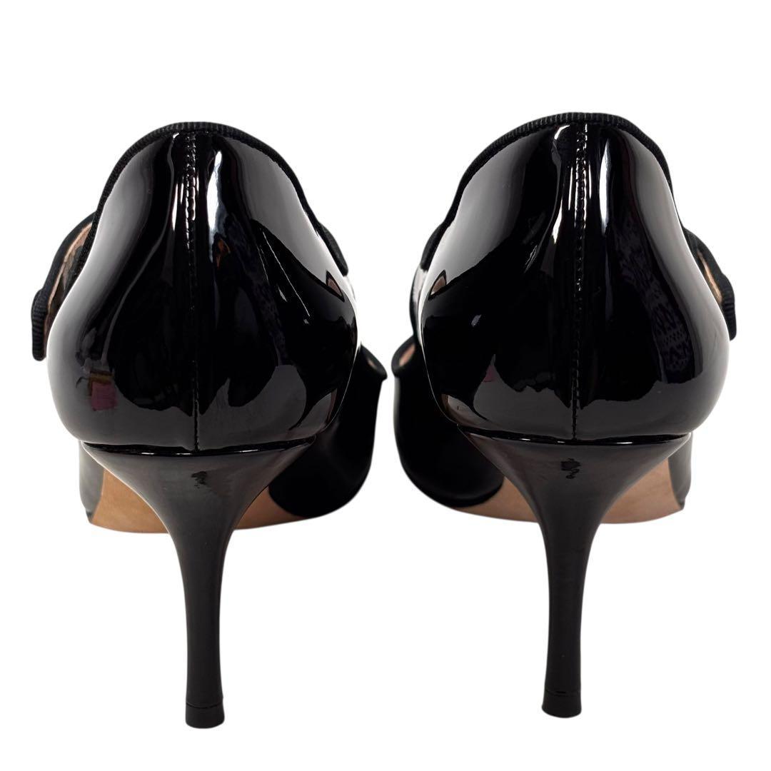 マノロブラニク 35 1/2 22.5 メリージェーン パンプス ブラック