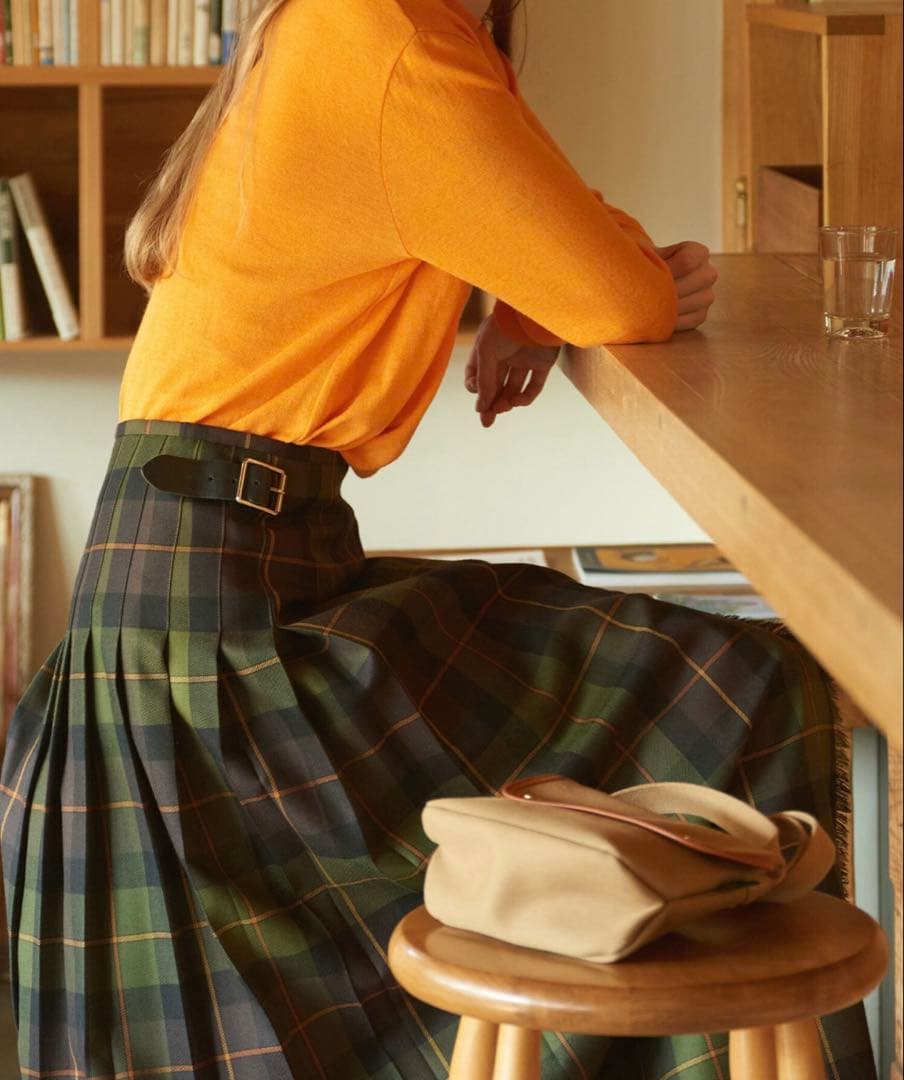 オニールオブダブリンO'NEIL OF DUBLIN ウーステッドウールスカート