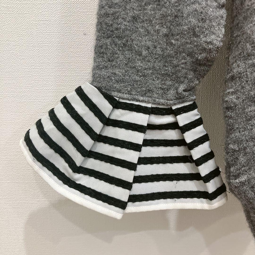 BORDERS at BALCONY ベルスリーブ モヘア ニット 日本製