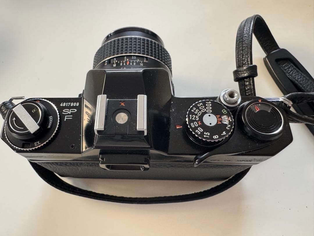 ASAHI PENTAX SPOTMATIC F 一眼レフカメラ　望遠レンズ付き