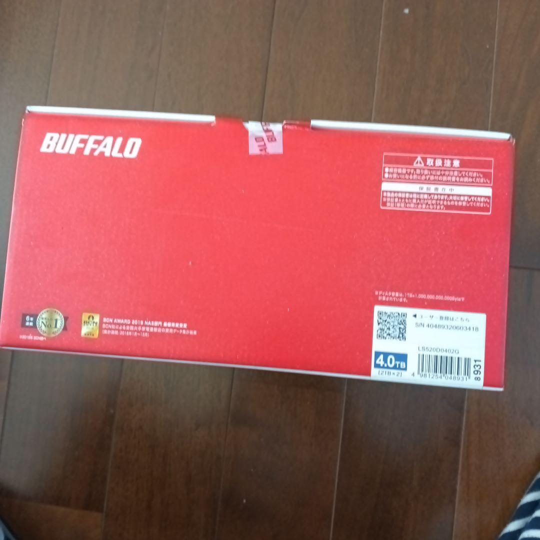 外付けハードディスク・ドライブ BUFFALO LinkStation LS520D0402G 4TB