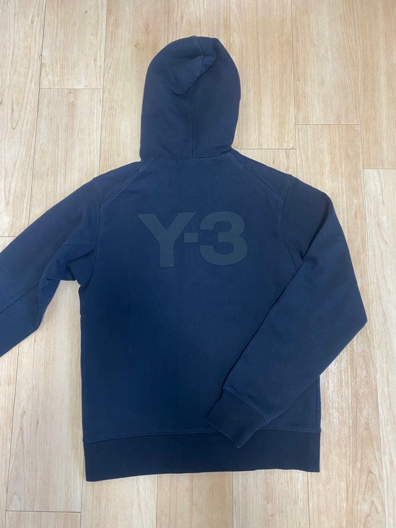Y-3 フルジップパーカー ブラック