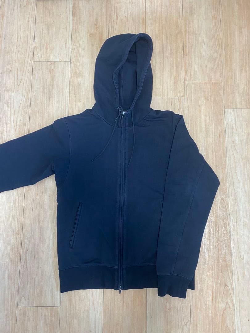 Y-3 フルジップパーカー ブラック