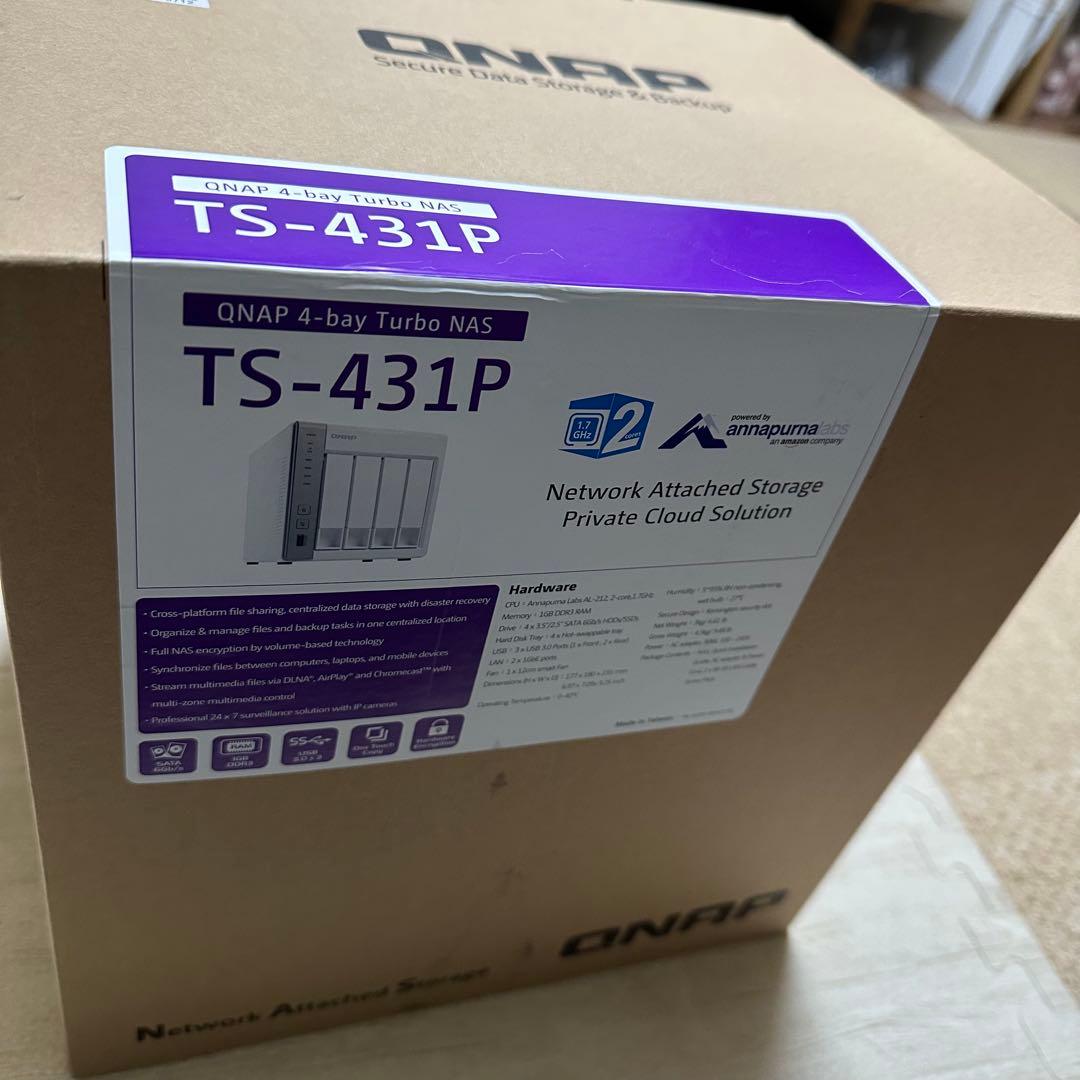 外付けハードディスク・ドライブ QNAP NAS TS-431P
