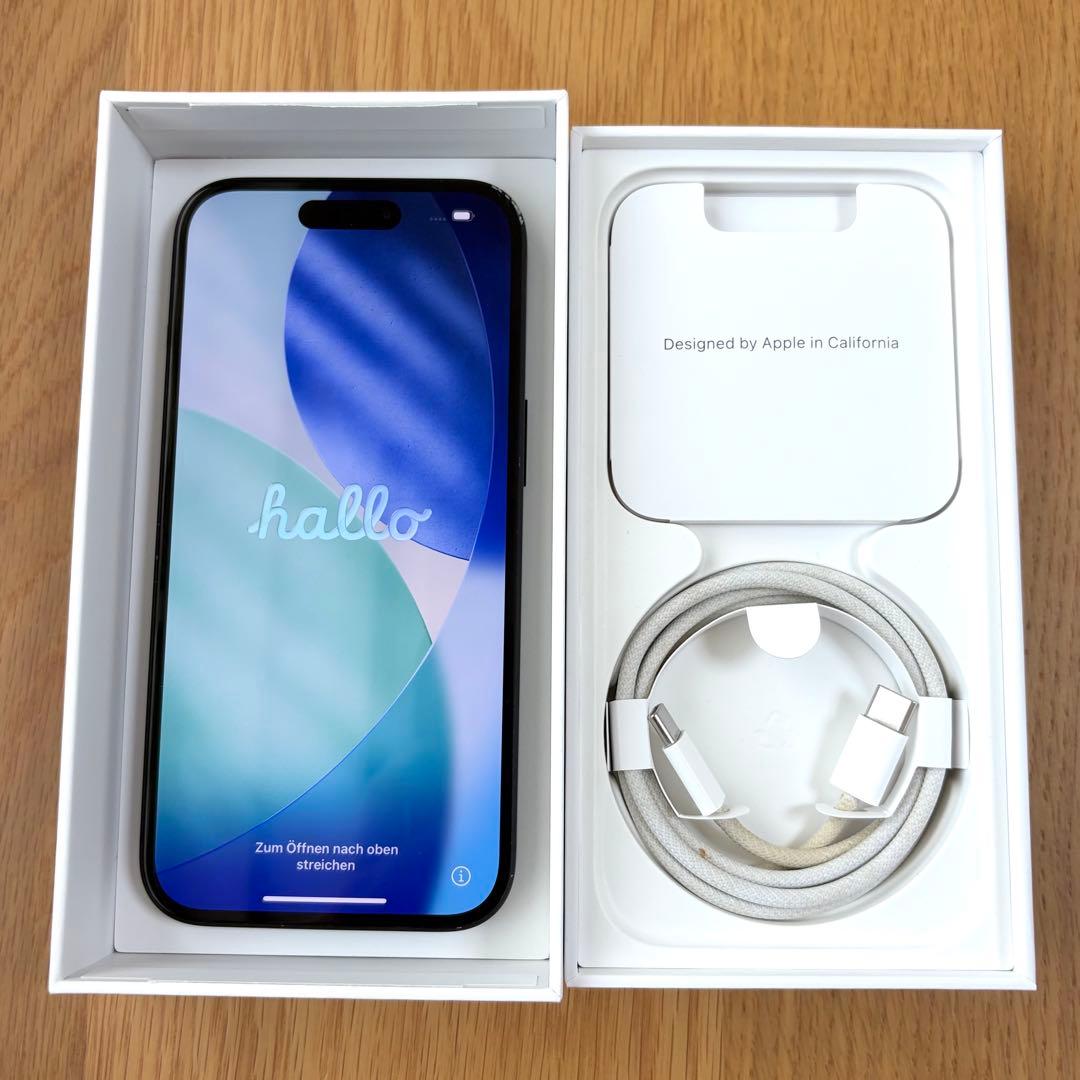 【送料込み】iPhone15 128GB ブラック SIMフリー