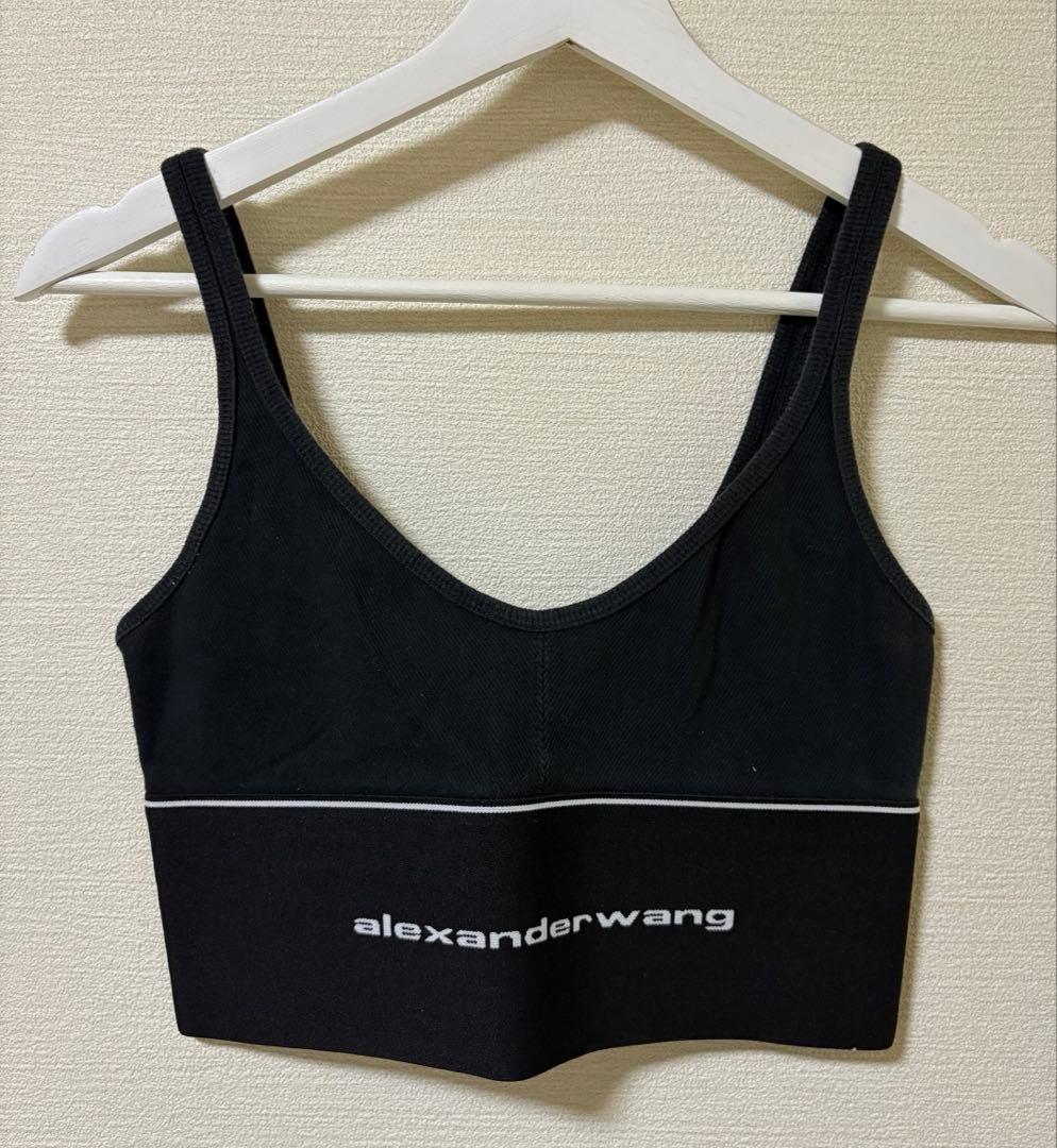 AlexanderWang アレキサンダーワングロゴエラスティックブラ