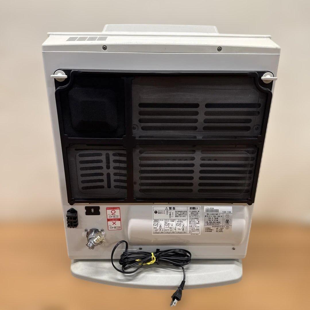 ガスファンヒーター デジタル操作パネル