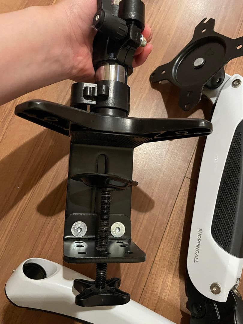 3／18まで期間限定 値下げ⭐️SHOPPINGALL モニターアーム