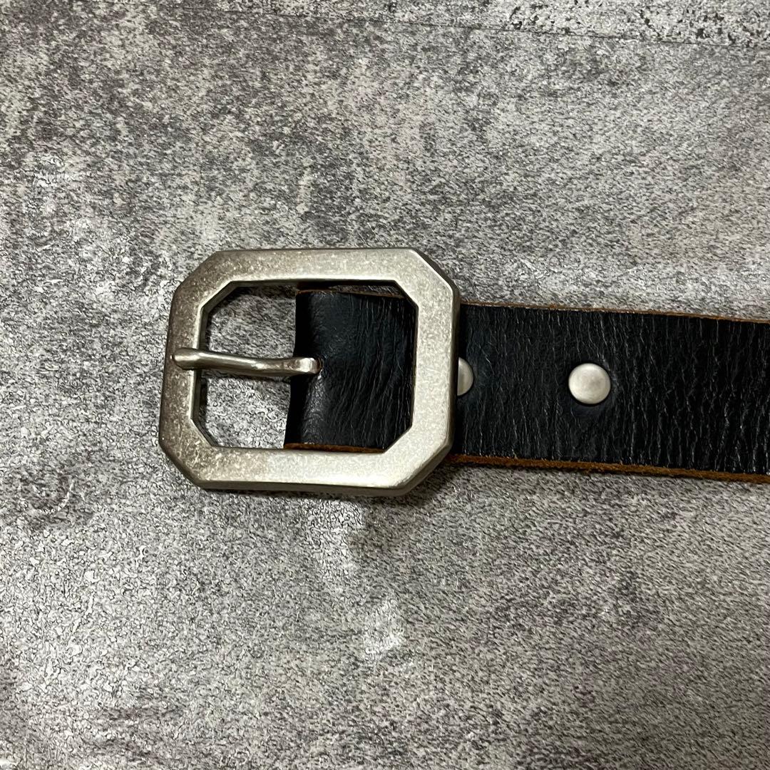 小物 y2k archive grunge leather belt