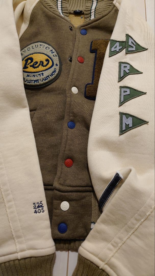 最終お値下げ　45R 北海道裏毛スタジアムジャンパー