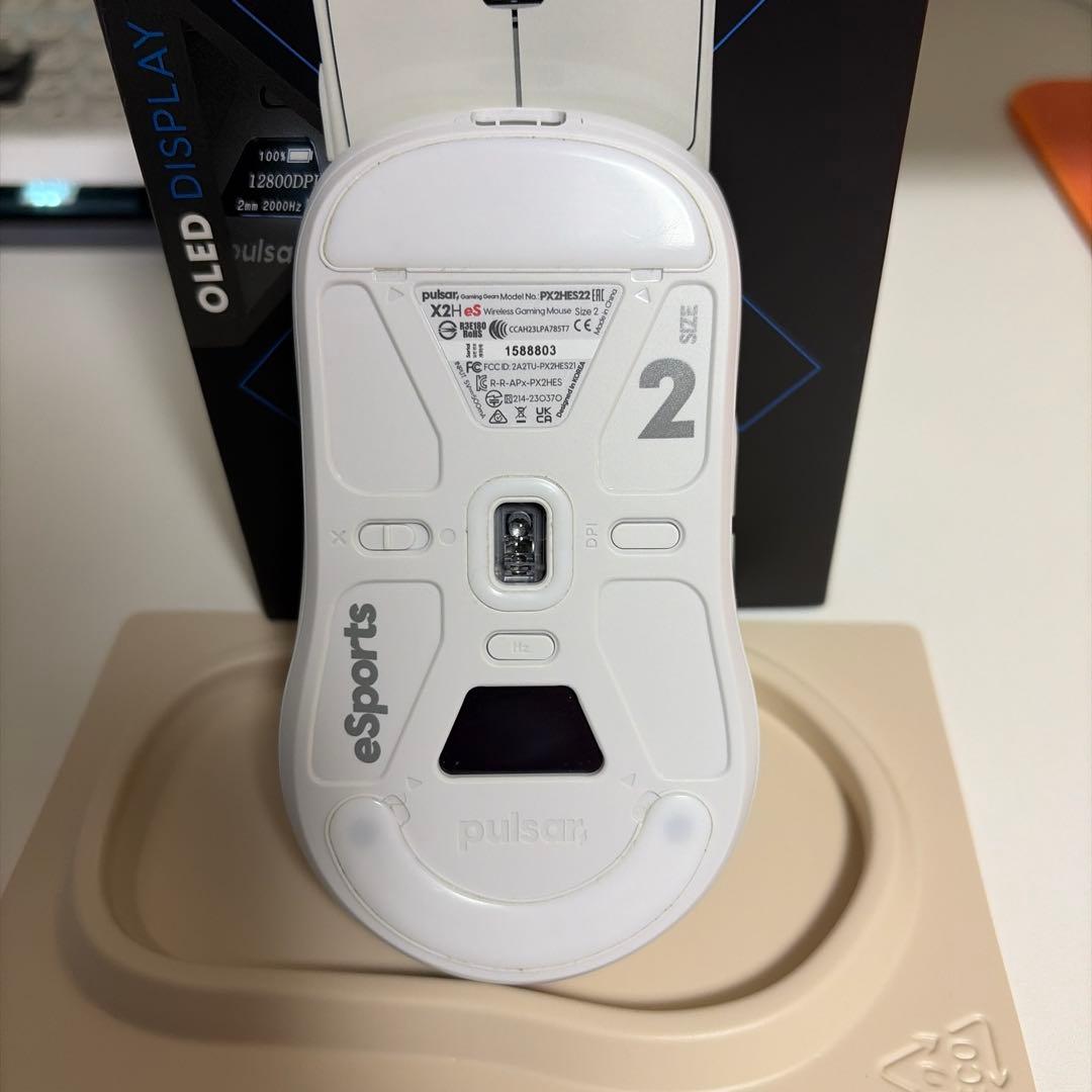 Pulsar X2H es ホワイト　corepad PRO