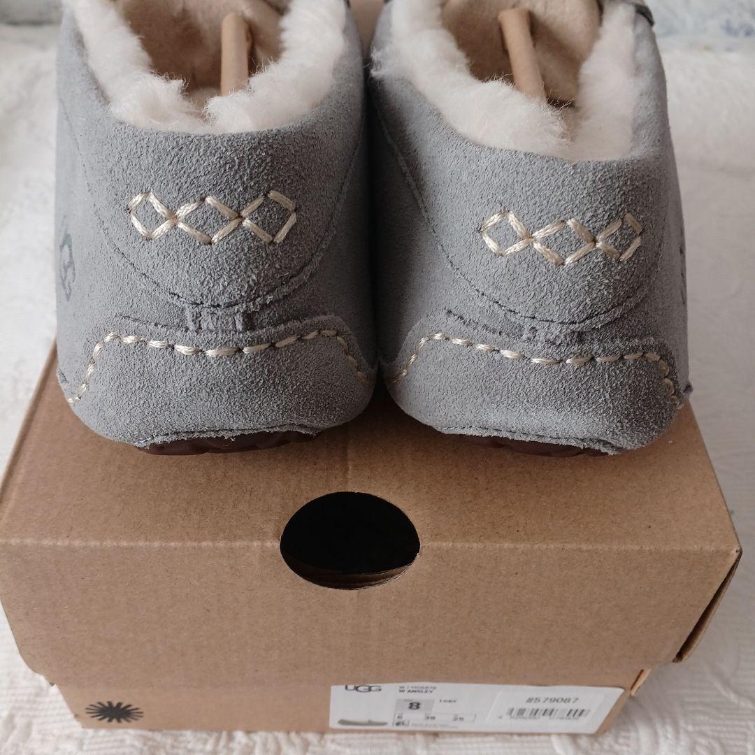 UGG Ansley モカシン グレー 8