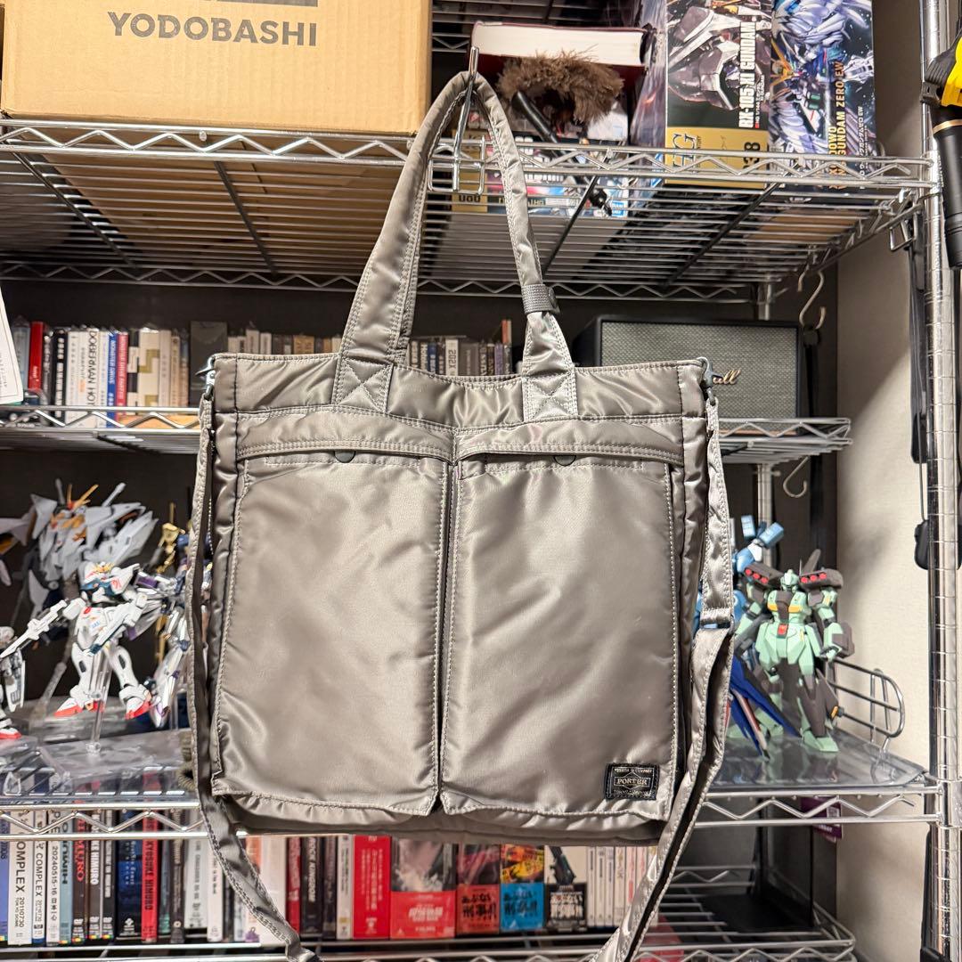 ポーター タンカー トートバッグ シルバーグレー（廃盤色）