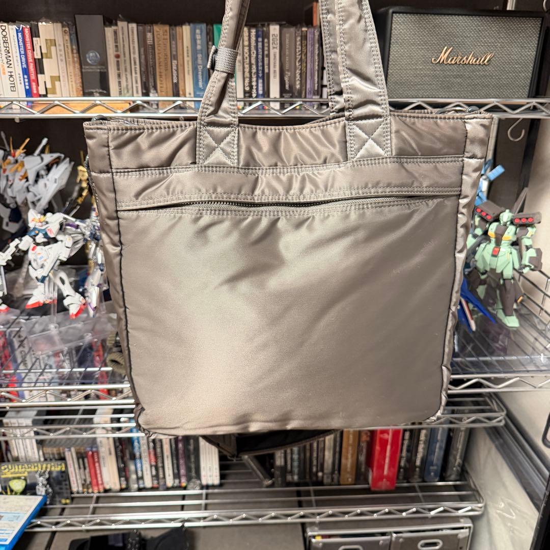 ポーター タンカー トートバッグ シルバーグレー（廃盤色）