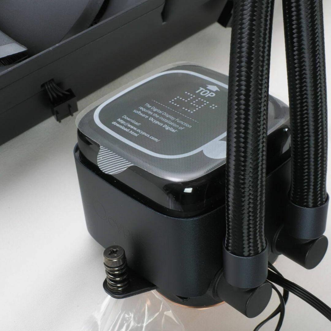 Iota L24 CPUクーラー 簡易水冷 240mm ブラック Ocypus