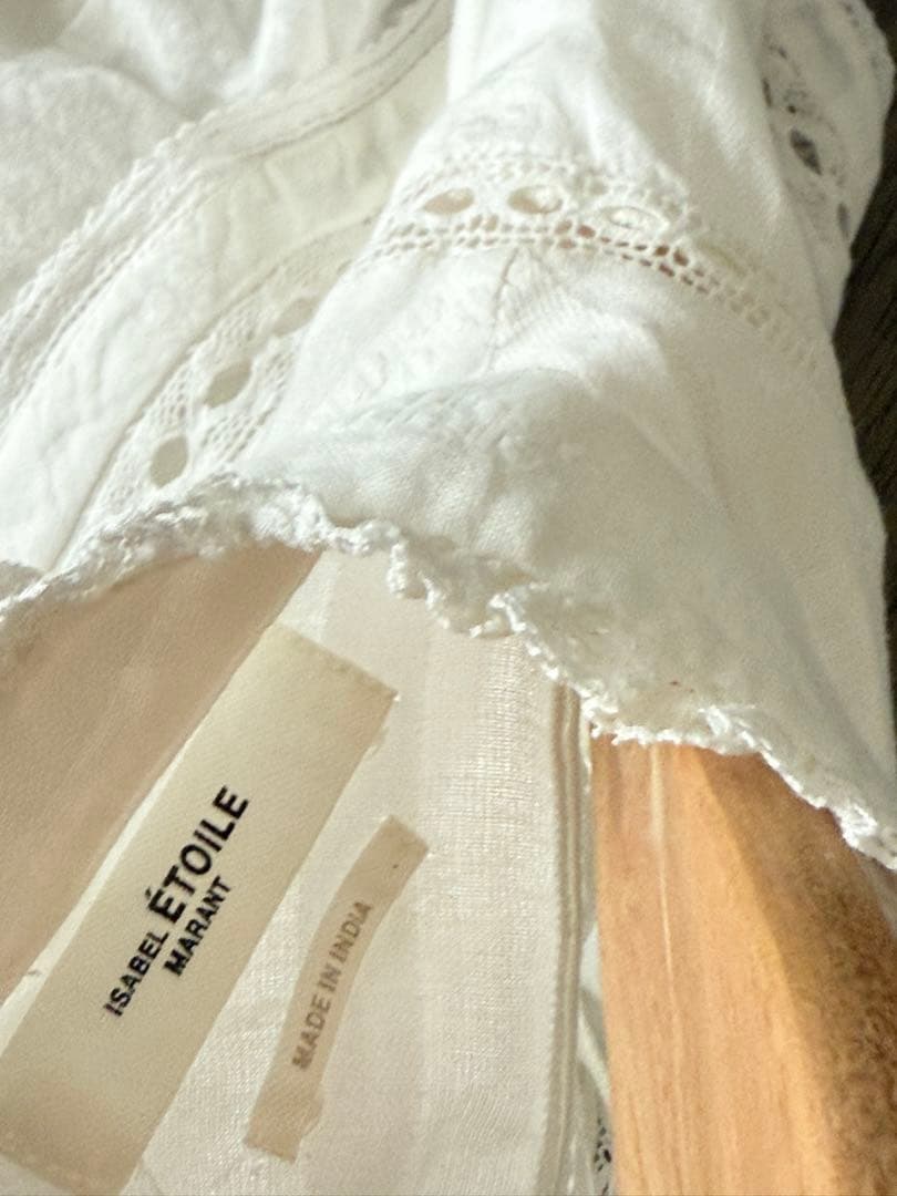 k*.様 イザベルマラン エトワール「Reign」ブラウス ホワイト FR34