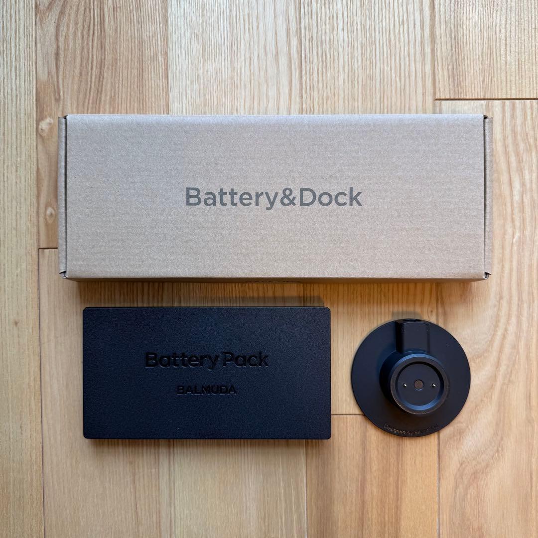 バルミューダ 扇風機 ＋ バッテリー&ドック セット ジャンク品