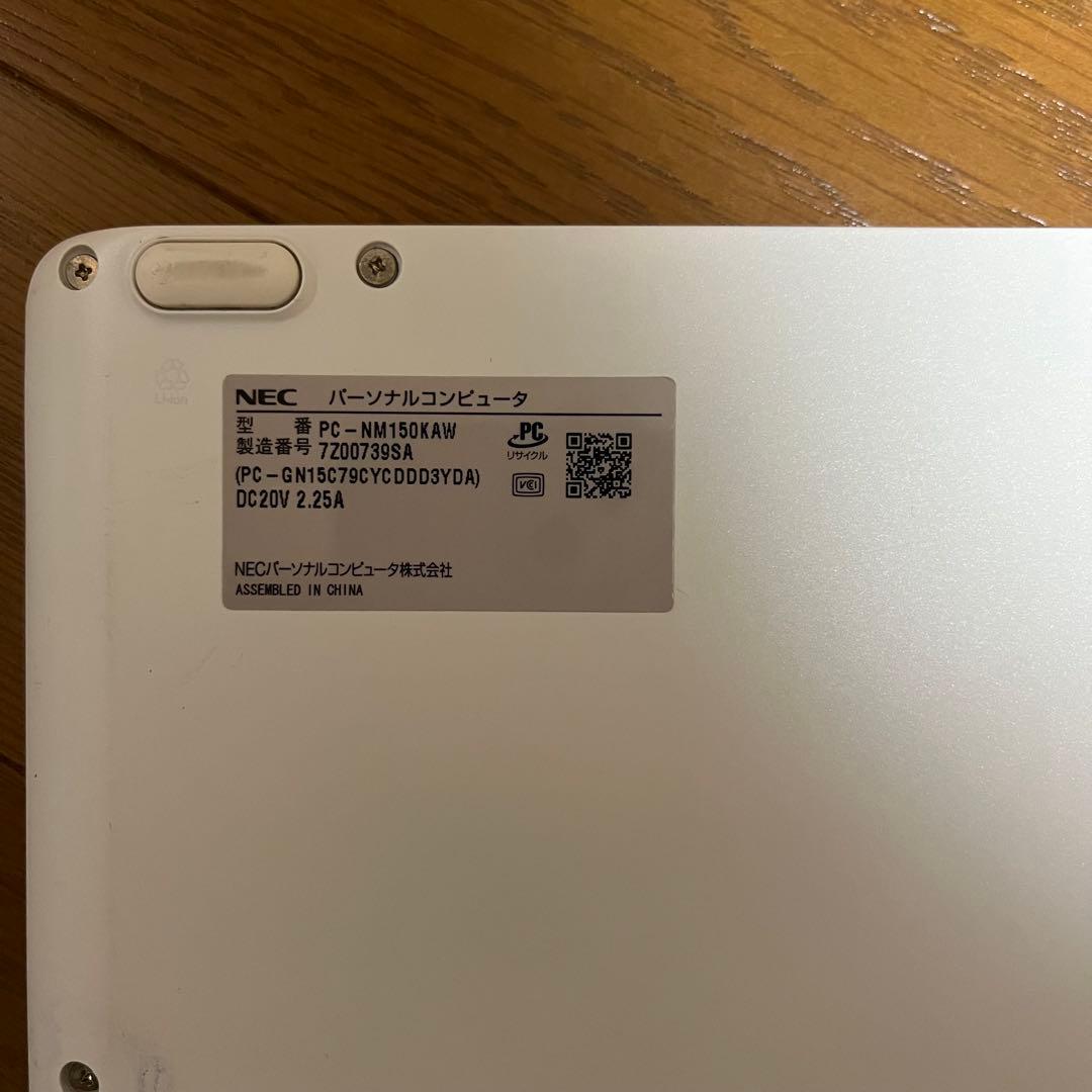 NECノートPC NM150/K