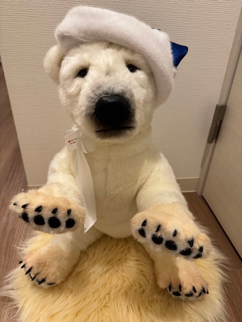 【最終値下げ】海外作家様作　アートドール　シロクマ