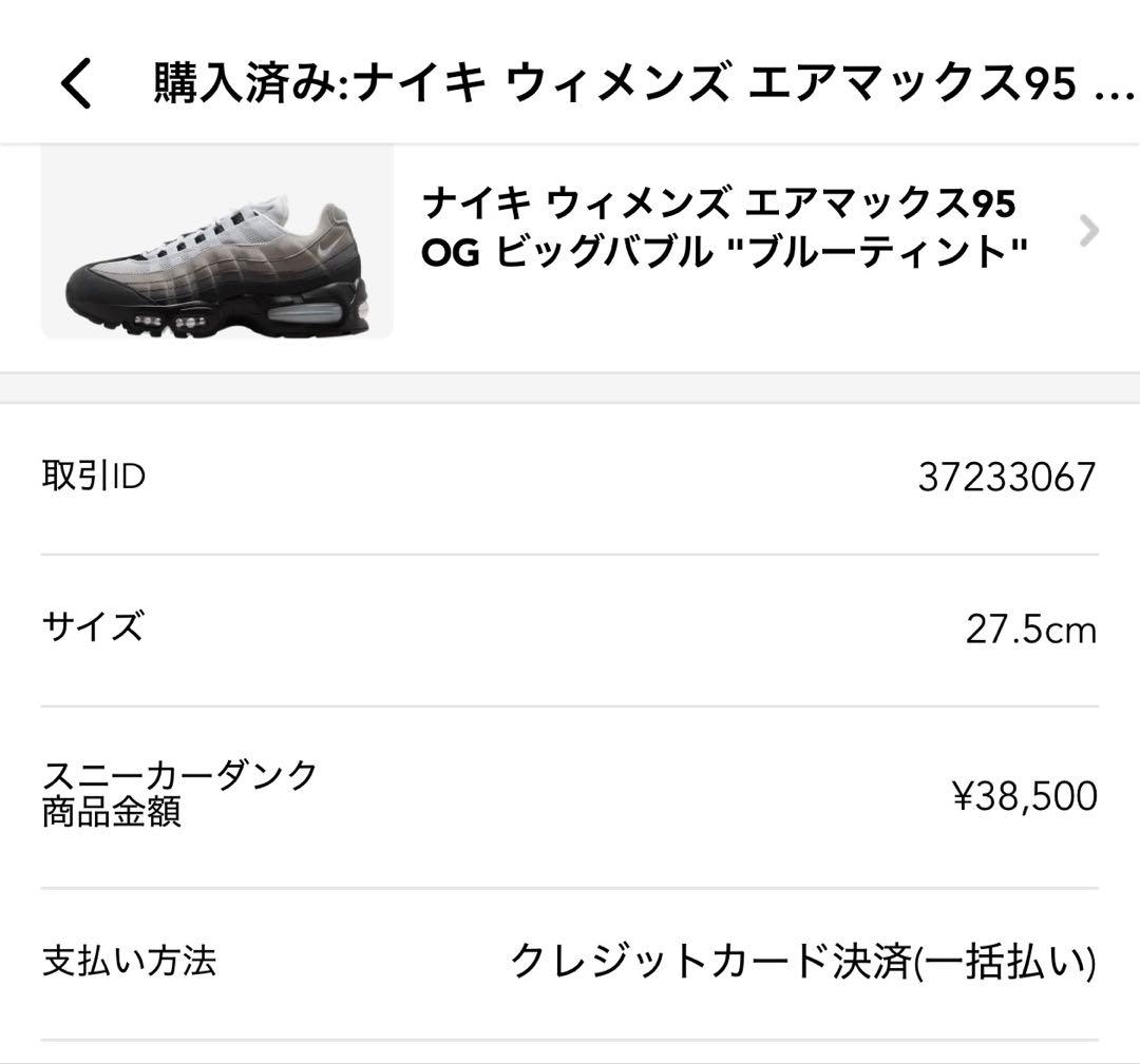 靴 Nike Air Max 95 OG Big Bubble Blue Tint