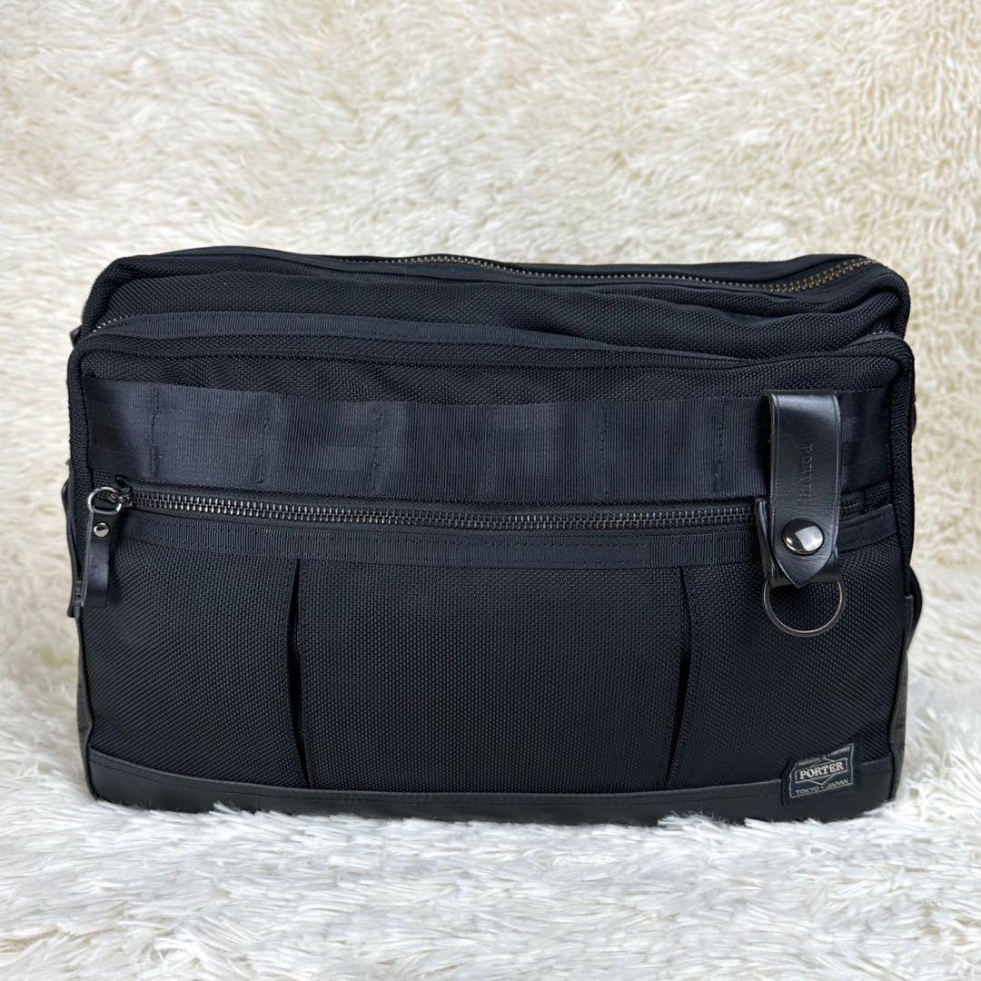名作✨ PORTER ヒート ショルダーバッグ 2層 人気モデル 入手困難