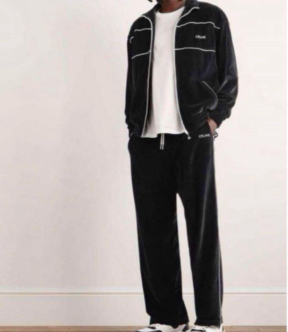 celine ベロア セットアップ　ジャージ　ジャケット