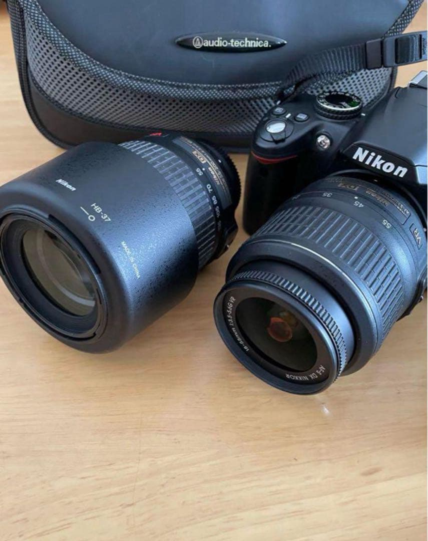 一眼レフカメラNikon D3000 望遠レンズセット