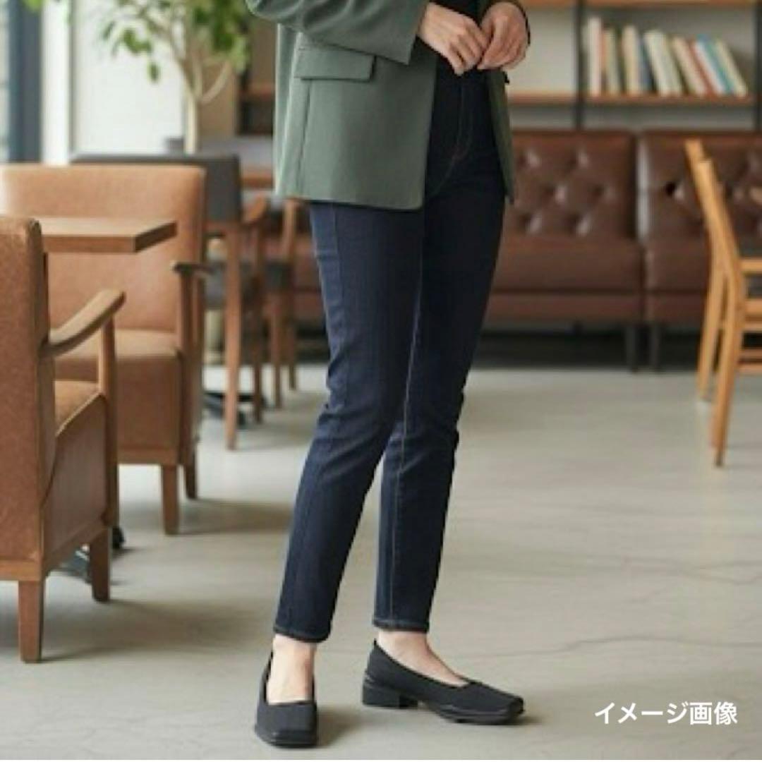 PRADA プラダ スクエアトゥ パンプス ファブリック スリッポン 24cm