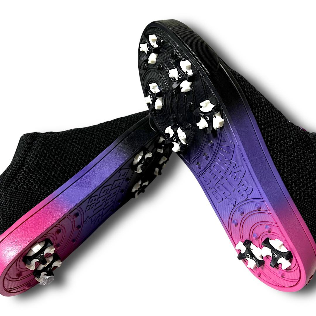 24cm パーリーゲイツ フルメッシュ グラデーション スパイク ゴルフシューズ