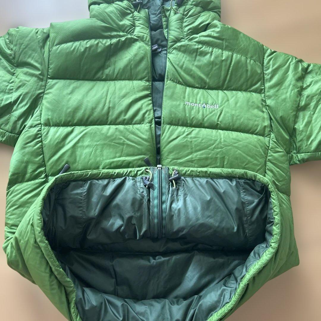 一回のみ着用　mont-bell ライトアルパイン　ダウンパーカ　メンズM