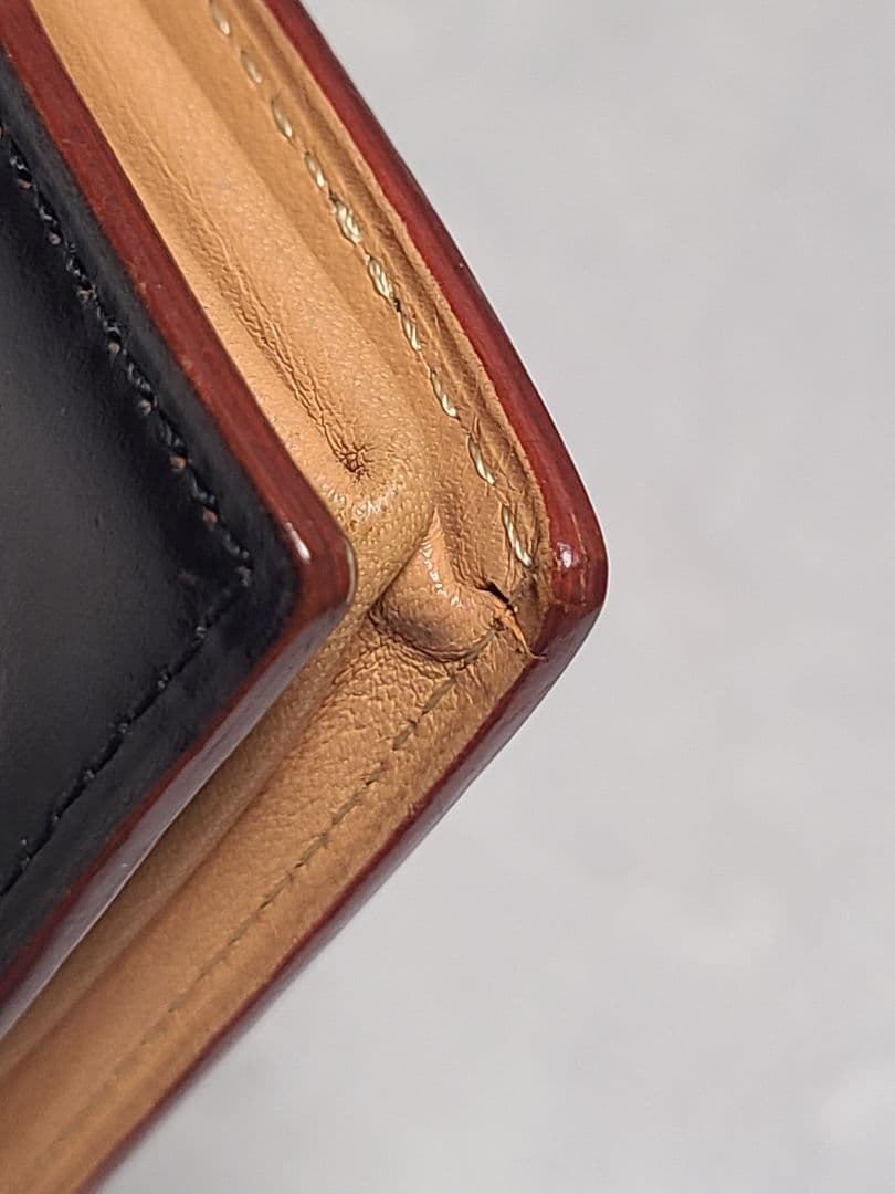 GANZO ガンゾ コードバン ケース 小銭入れ BOX形 ブラック