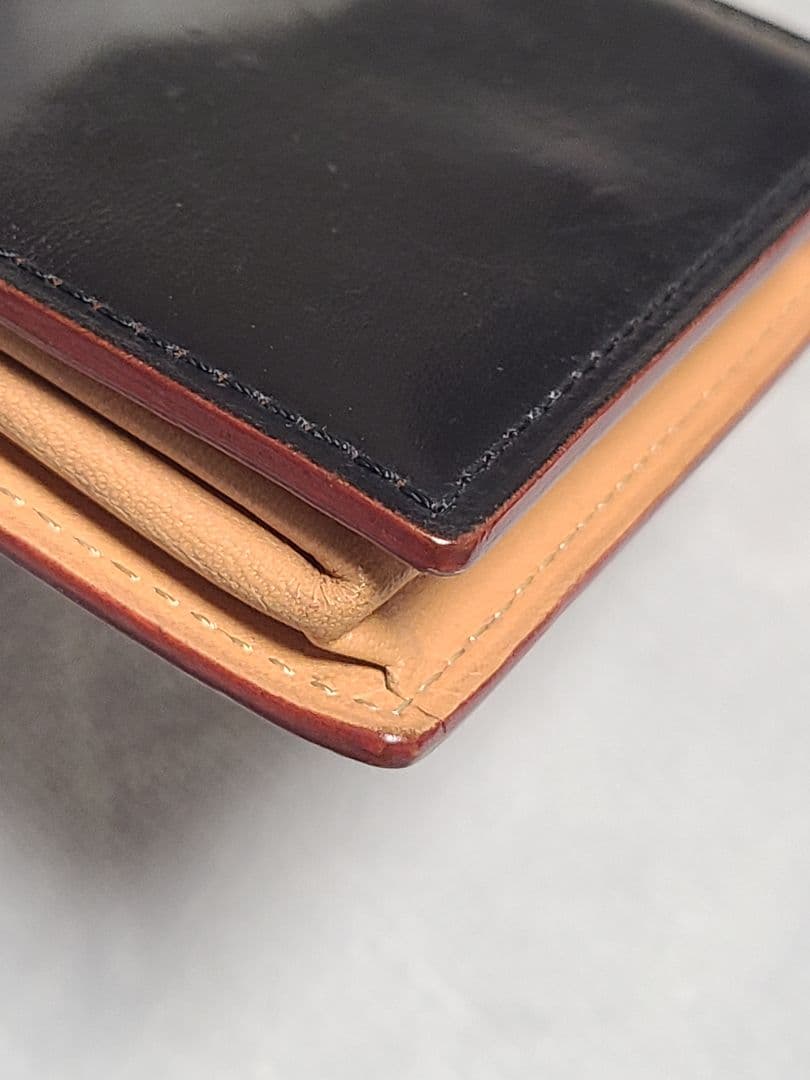 GANZO ガンゾ コードバン ケース 小銭入れ BOX形 ブラック