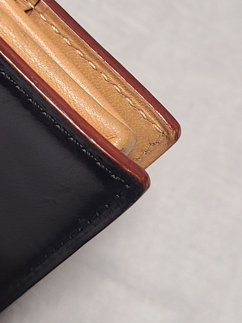 GANZO ガンゾ コードバン ケース 小銭入れ BOX形 ブラック