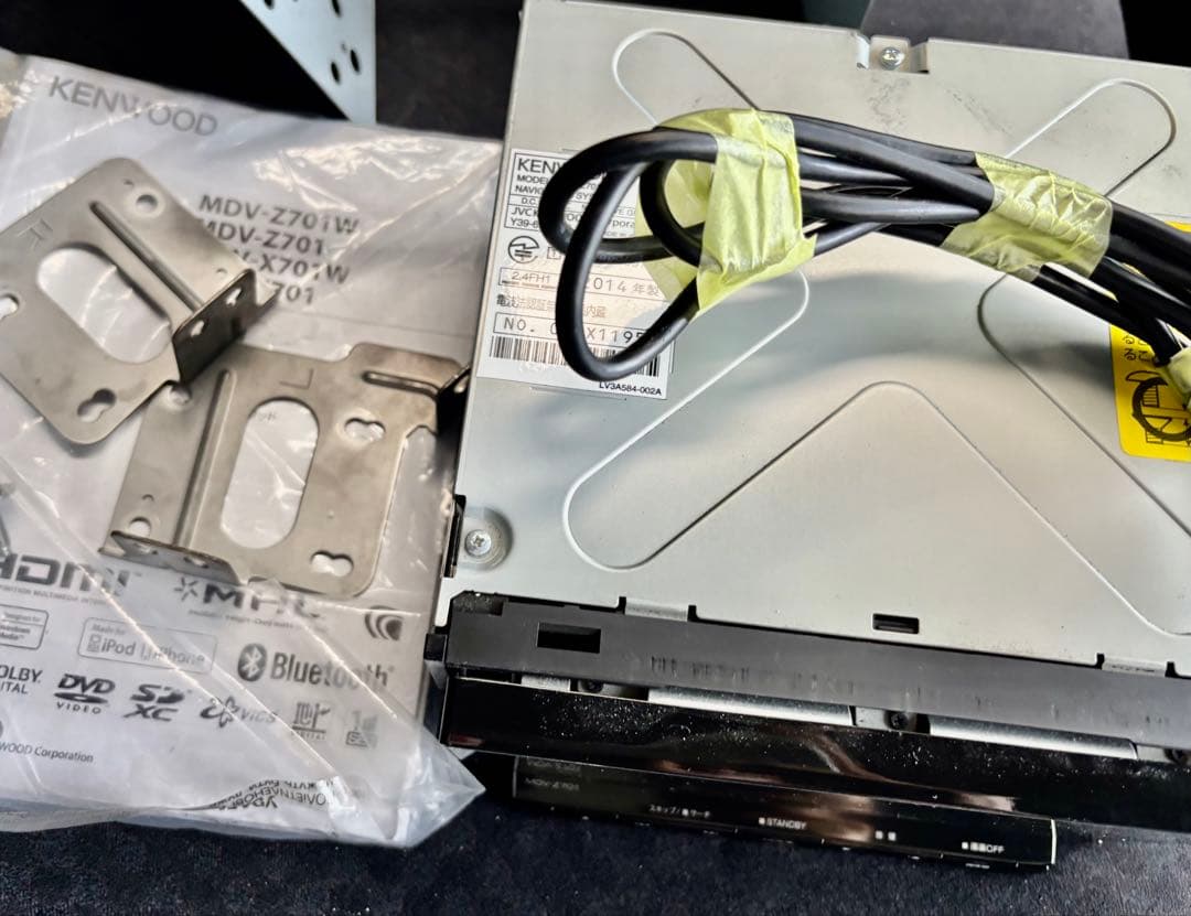 KENWOOD MDV-Z701 ケンウッドナビ