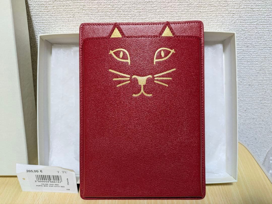 【新品未使用】シャーロットオリンピア レザー iPad mini ケース 激レア