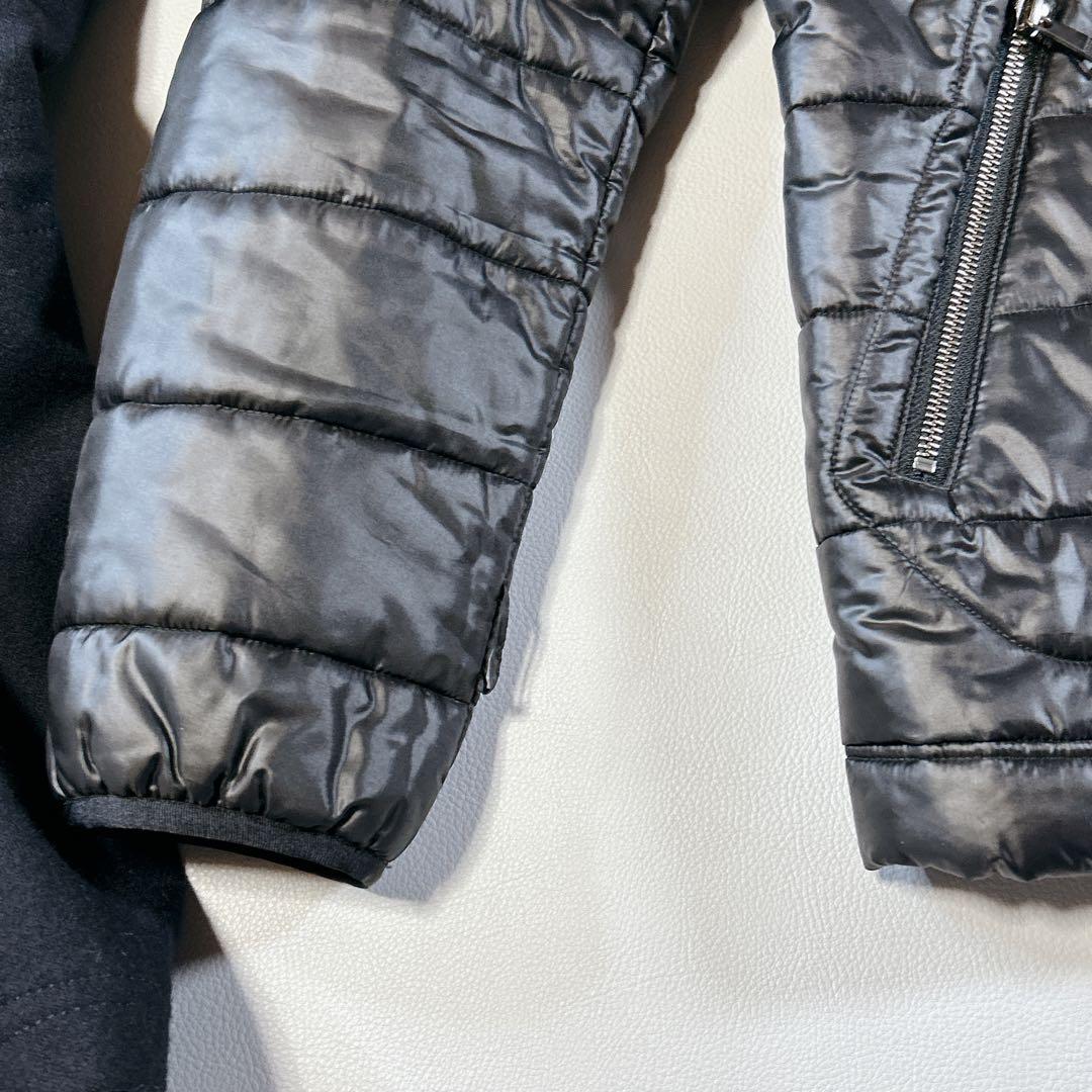 BURBERRY BLACK LABEL ライトアウター付 フーデッドコートL