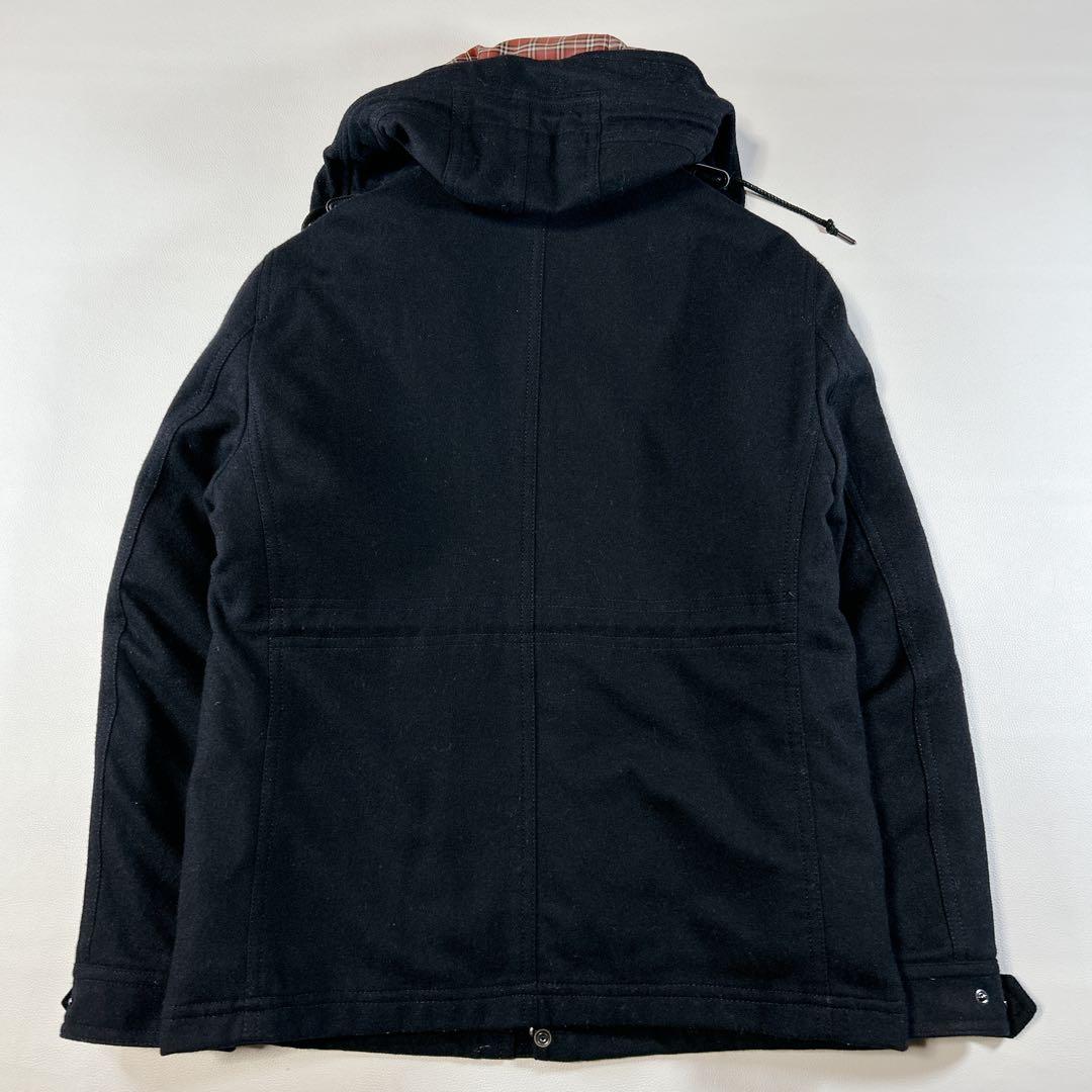 BURBERRY BLACK LABEL ライトアウター付 フーデッドコートL