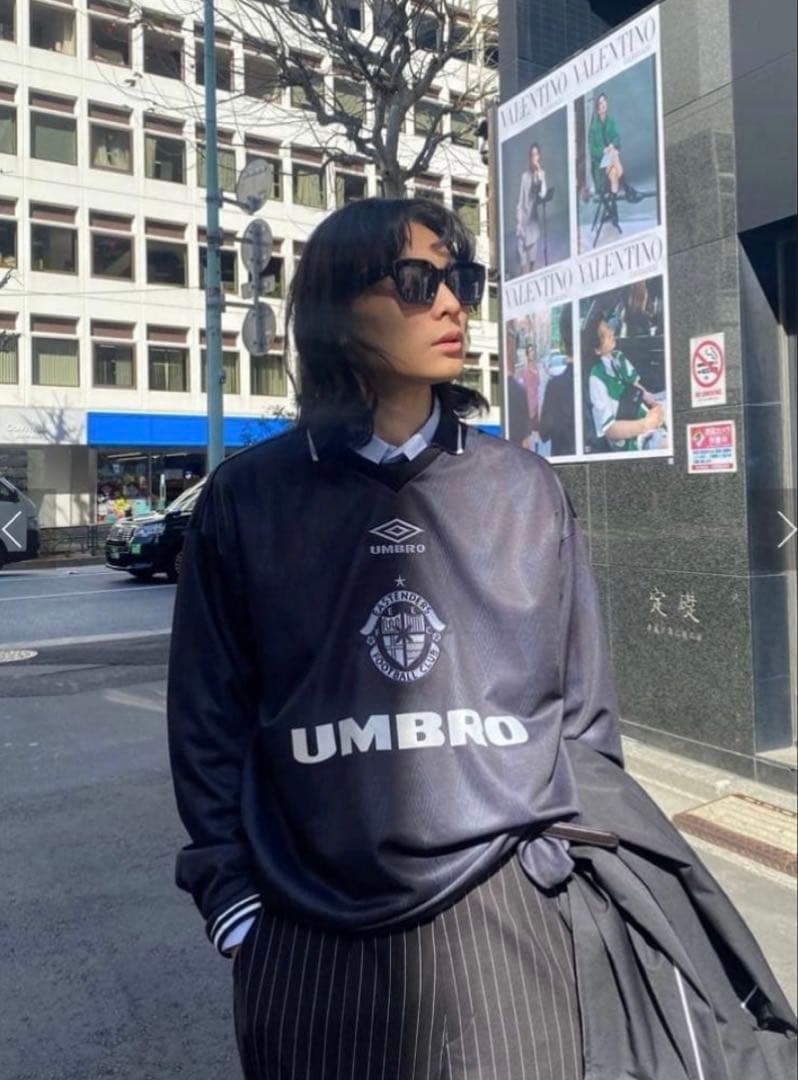 アンブロ　ルイス　コラボ　ゲームシャツ　L