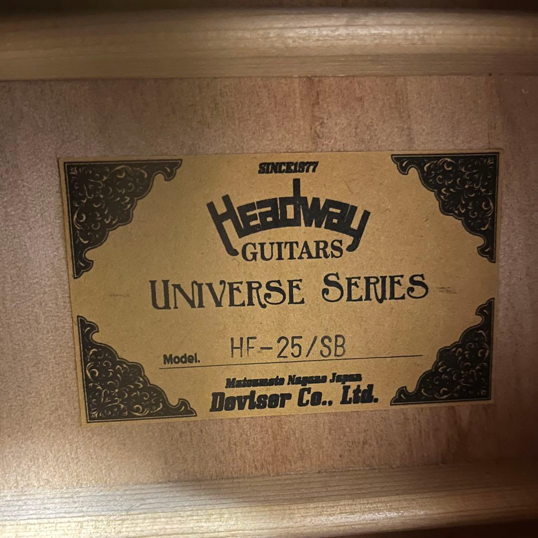 【値下げ】Headway アコースティックギター サンバースト