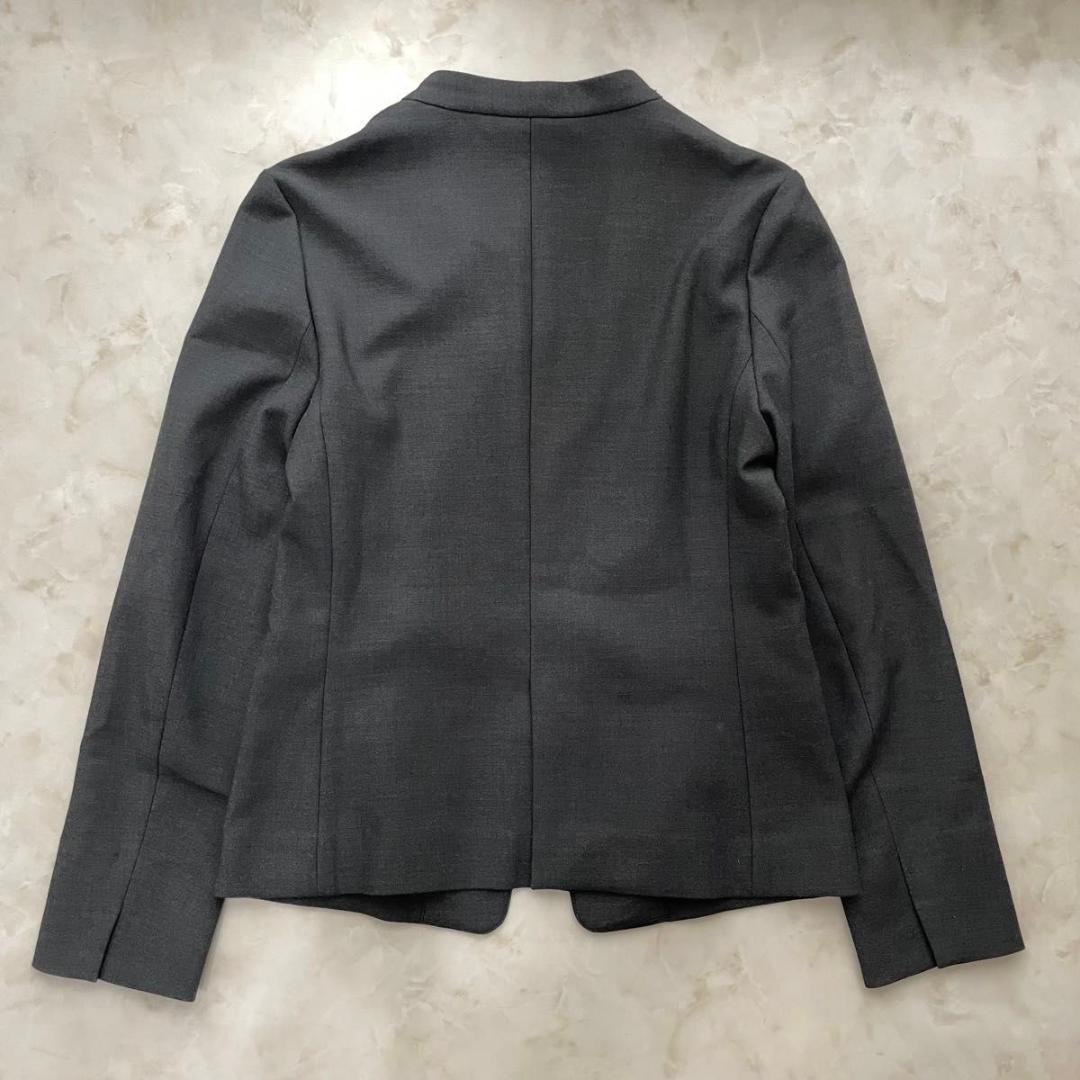 グリーンレーベルリラクシング　セットアップスーツ ノーカラー DELEGANT