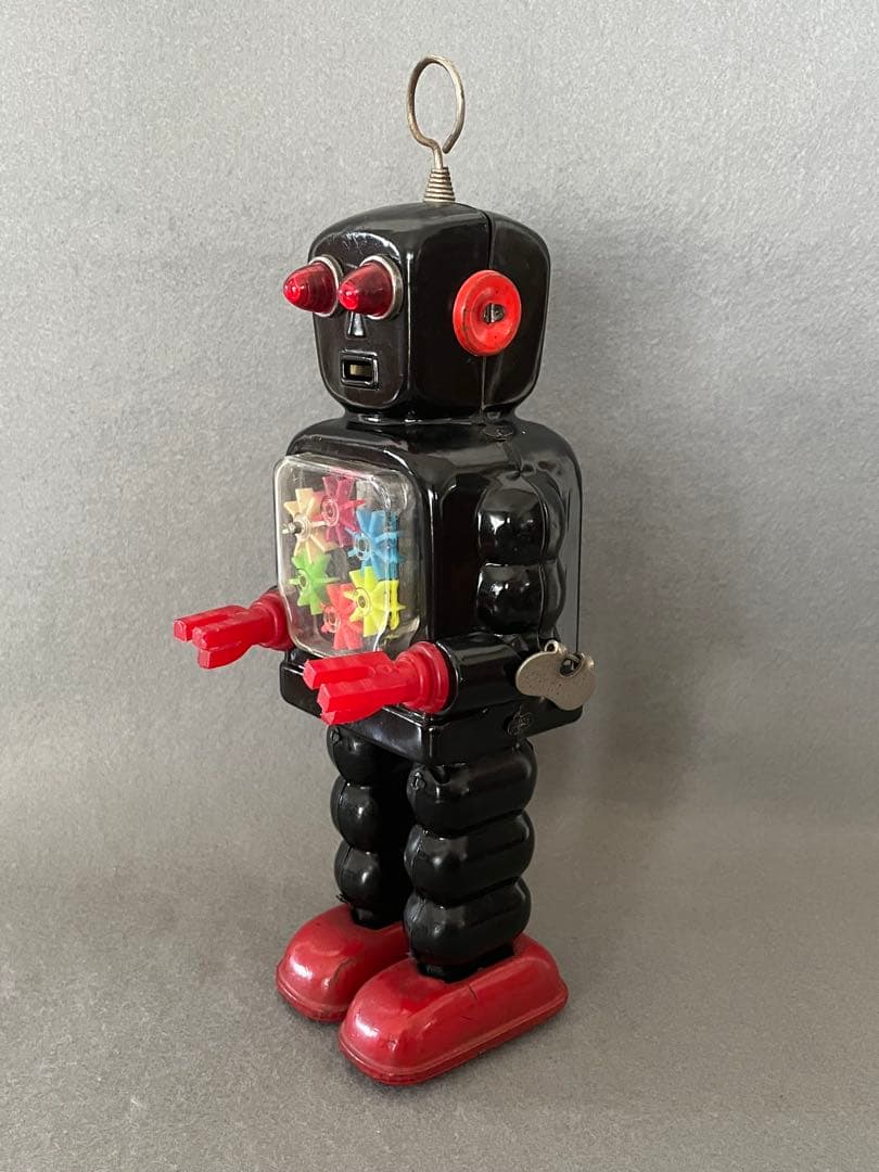 吉屋　KO ハイ ホイール ロボット　60's ブリキトイ　昭和レトロ