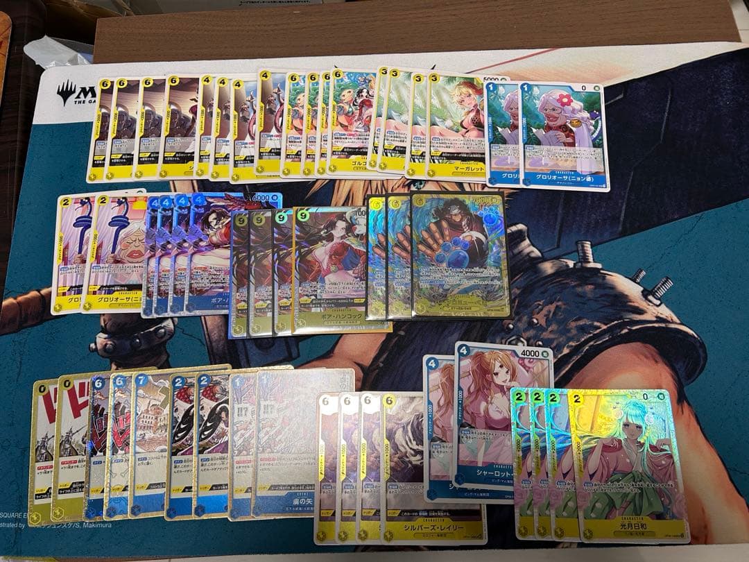 ワンピースカード　ハンコック　デッキ