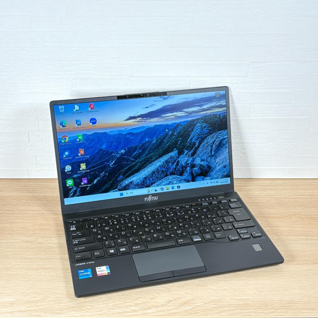 富士通　11世代i5　ノートパソコン　Windows11　SSD　オフィス　18