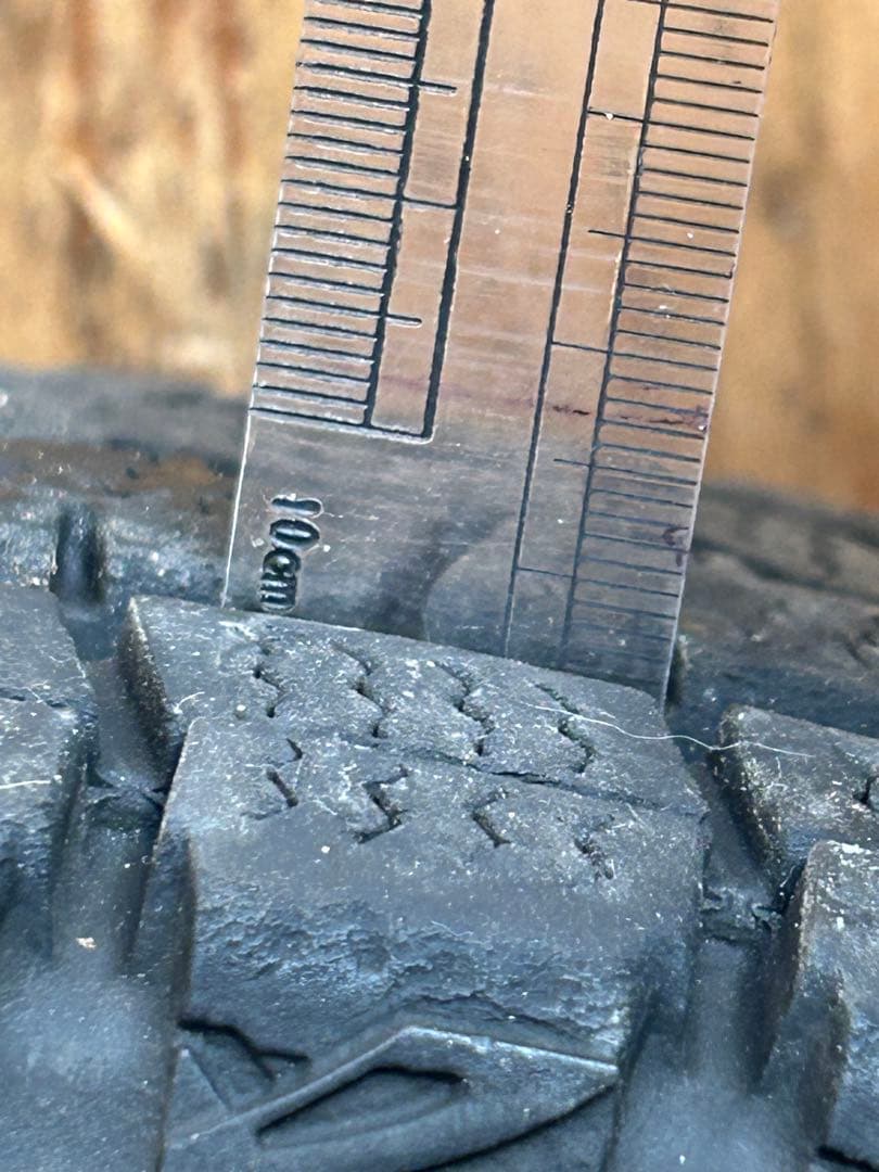 145R12 6PR ハイゼット用スタッドレス、スチールホイール4本セット