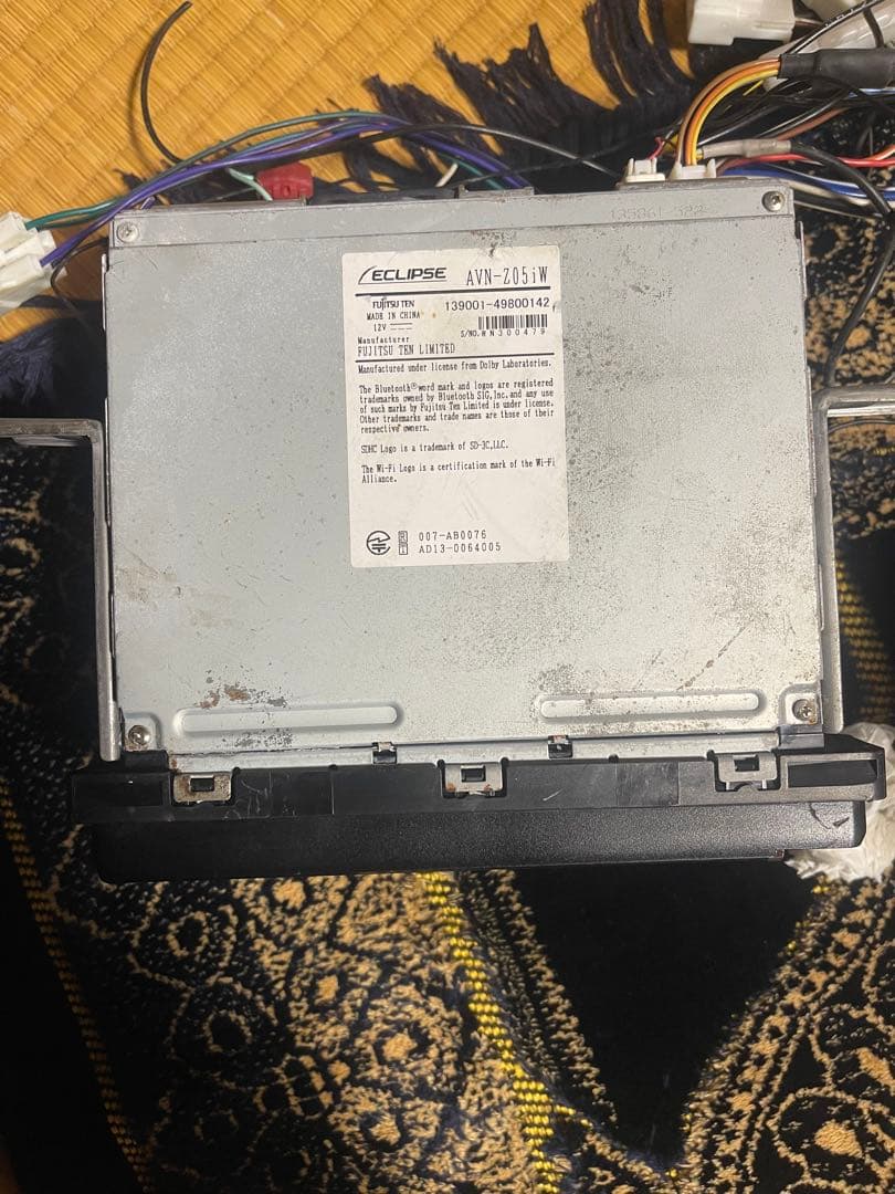 Eclps AVN-Z05iW Bluetooth対応カーナビゲーションシステム