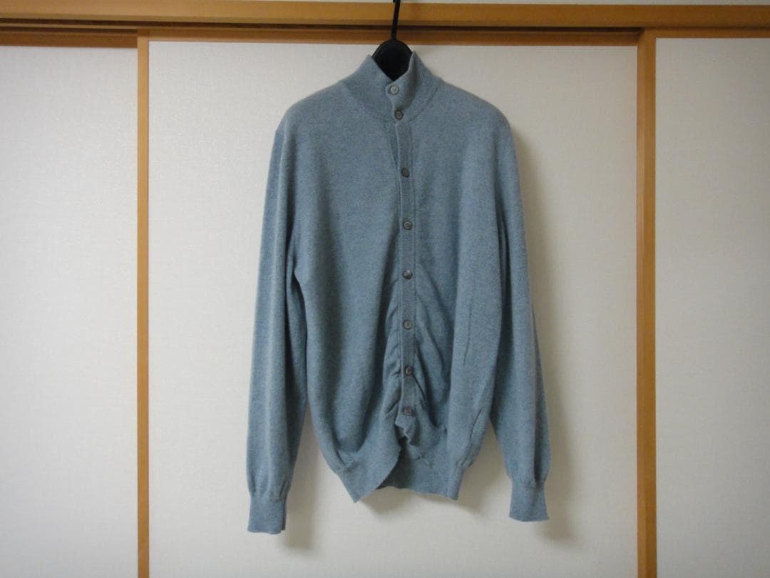 KIKI　FEDELI フェデーリ　カシミヤ100%　カーディガン　ブルー