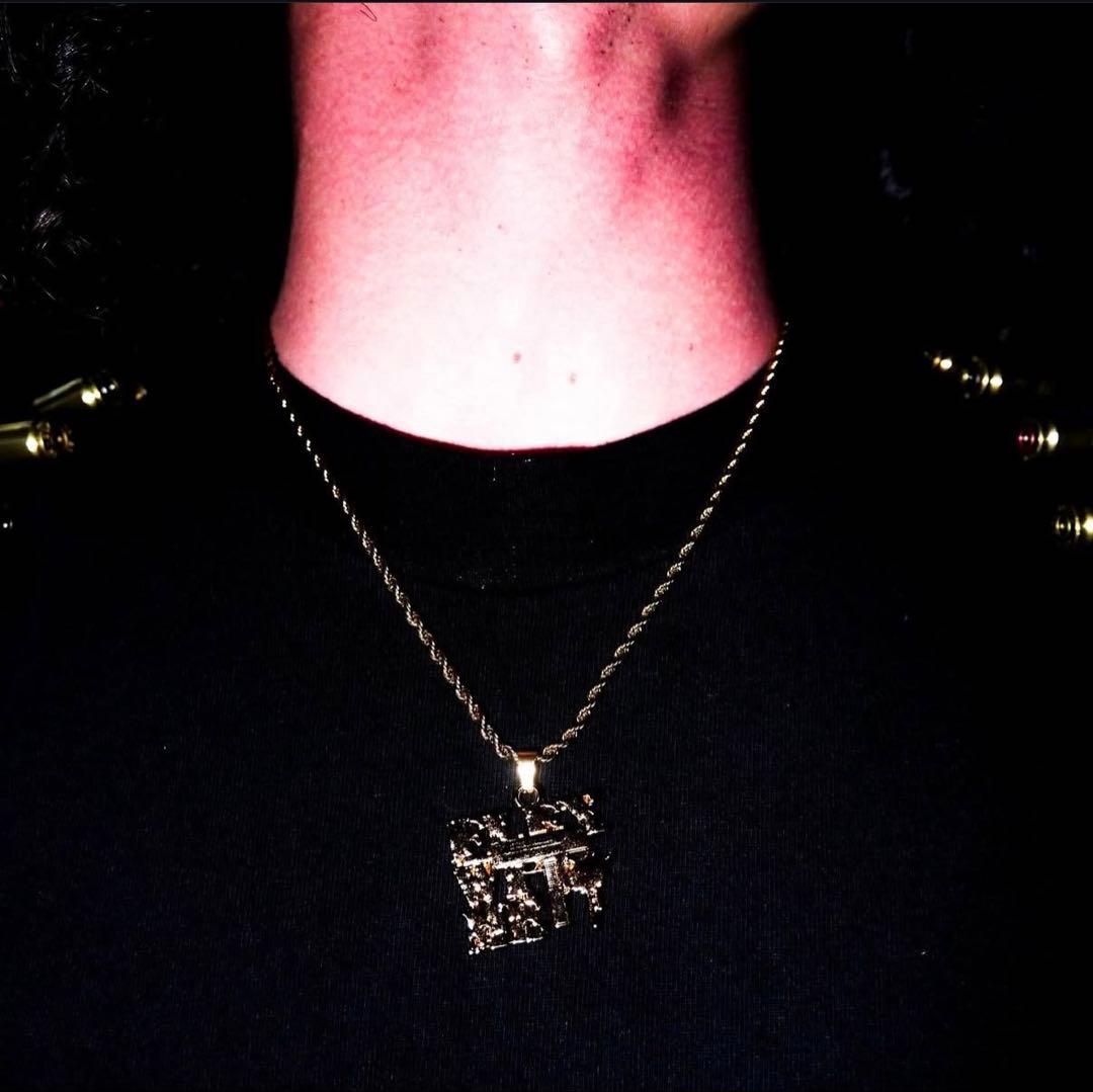 【即完売】 flexwitme ロゴネックレス