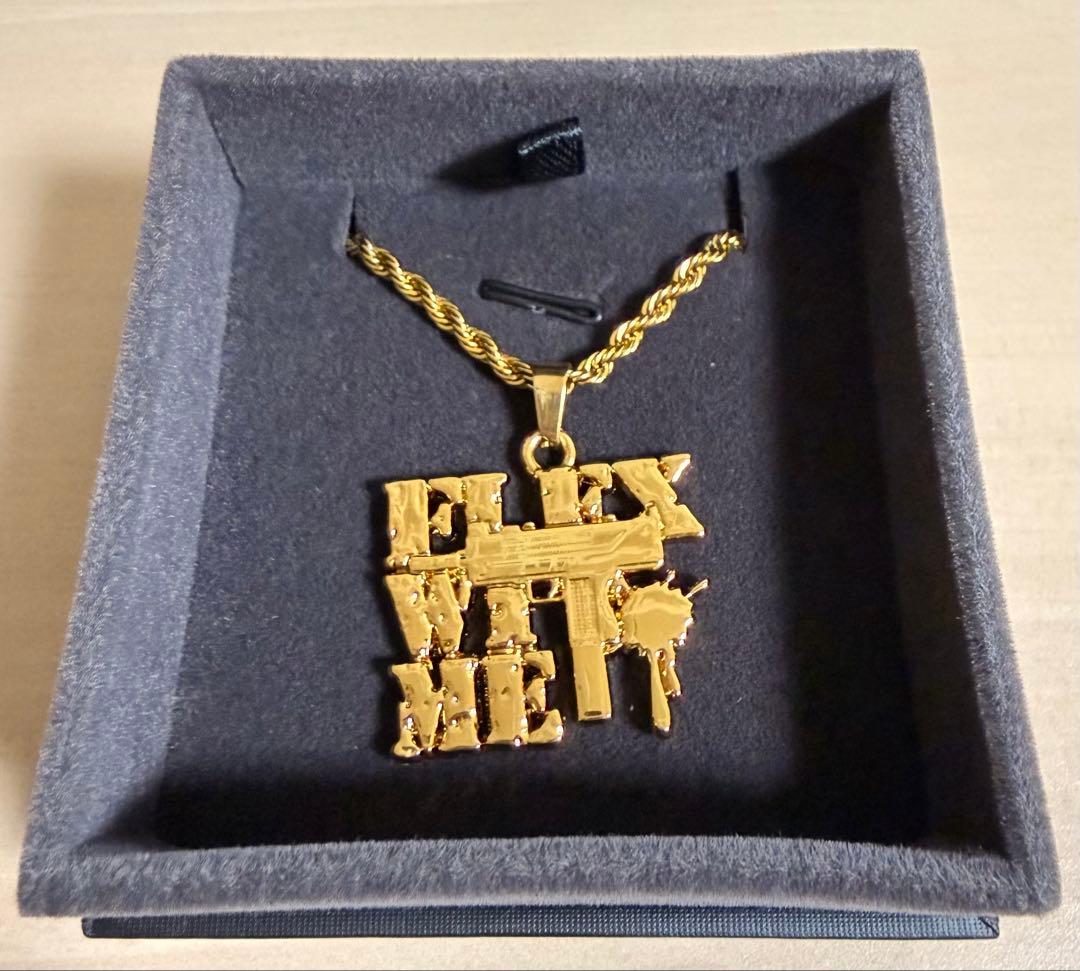 【即完売】 flexwitme ロゴネックレス