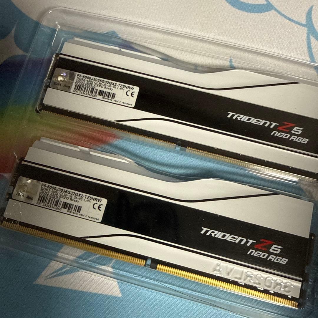 メモリー G.Skill Trident Z5 DDR5 64GB 6000hz cl30